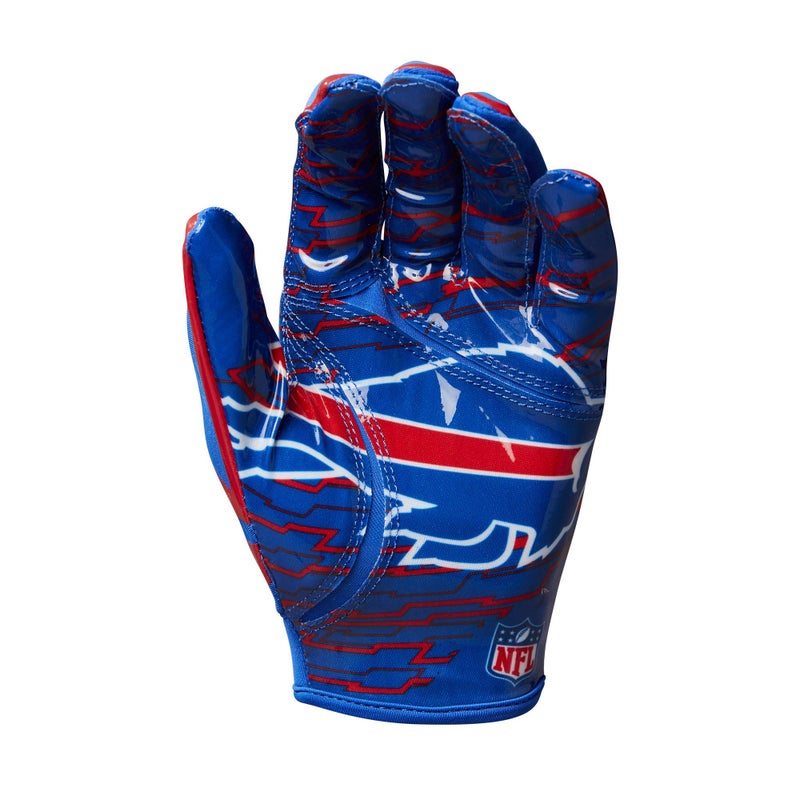 Wilson NFL Stretch Fit Football Gloves - Youth, Buffalo Bills - Image 3